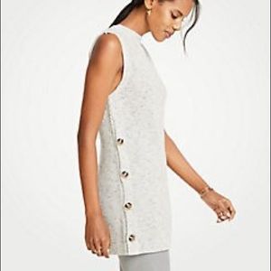 Sleeveless ANN TAYLOR Tunic Sweater